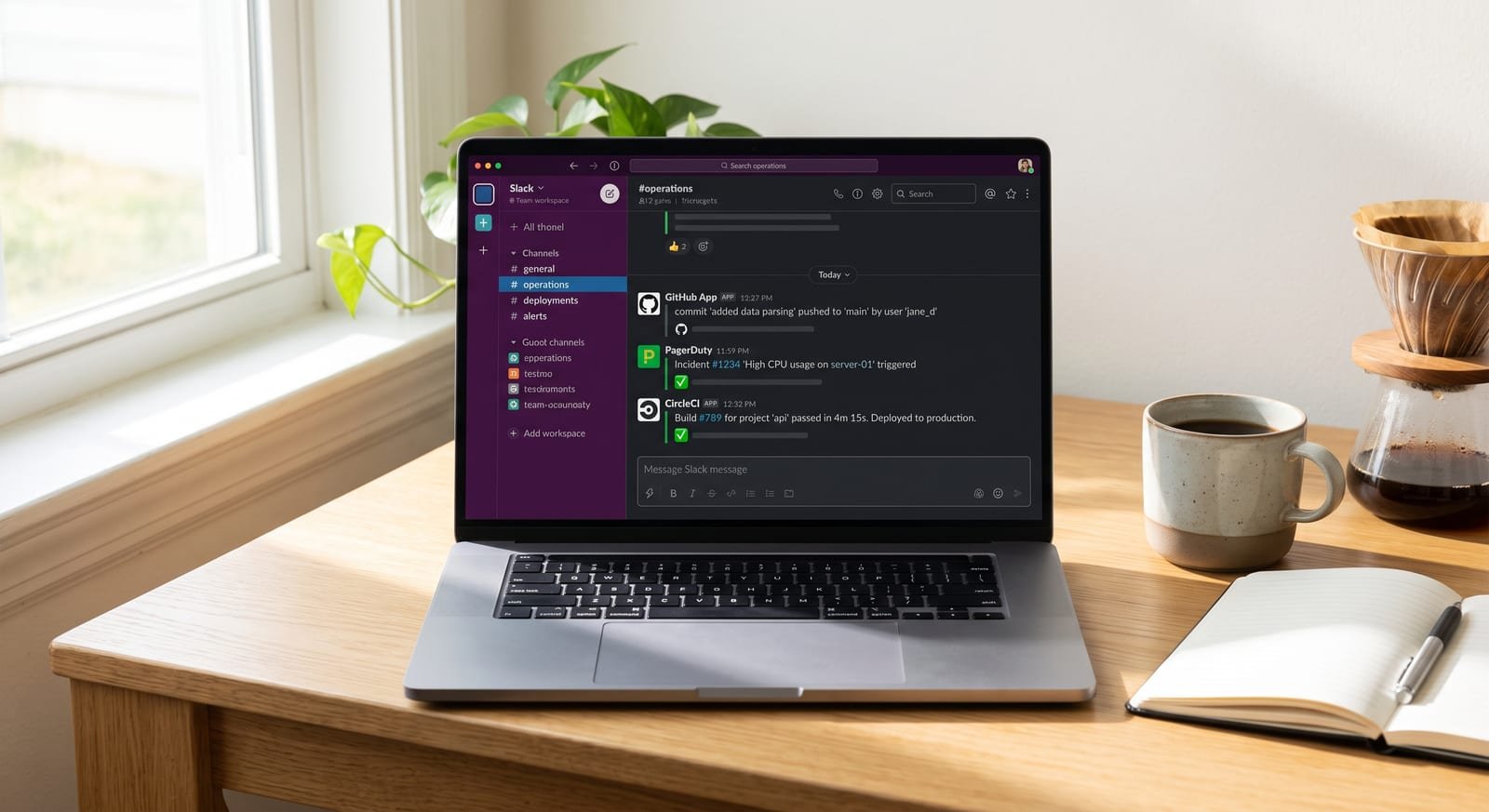 Otomatik Slack Bildirimleri ve Webhook Entegrasyonu: Kurulum, Güvenlik ve Mimari Rehberi